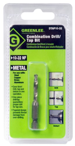 Drill/Tap/Countersink Bit, 10-32X2 1/4 L | The Storepaperoomates Retail Market - Fast Affordable Shopping