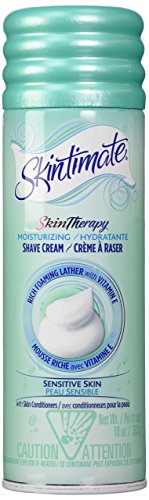 Skintimate SkinTherapy Moisturizing Shaving Cream, Sensitive, 10 oz