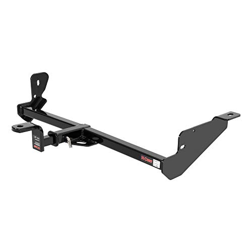 CURT 112943 Class 1 Trailer Hitch with Ball Mount, 1-1/4-In Receiver, Fits Select Ford Focus
