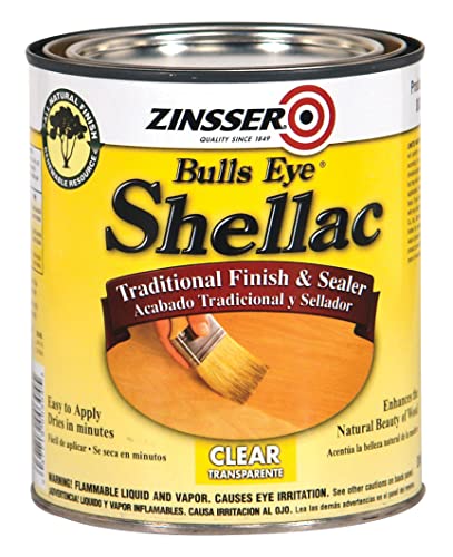 Rust-Oleum Zinsser 304H 1-Quart Bulls Eye Clear Shellac