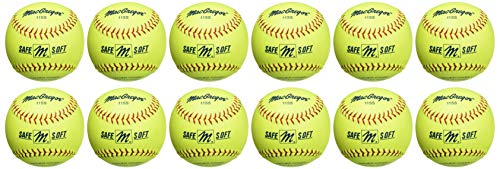 MacGregor Safe/Soft Training Softball, 11-inch (One Dozen) – Packaging may vary