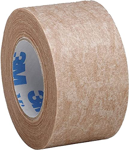 3m Micropore Paper Tape – Tan, 1″ Wide -1 Roll [Health & Beauty]