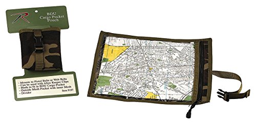 Rothco Map and Document Case, Woodland Camo