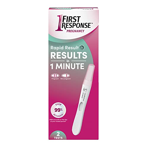 First Response Rapid Result Pregnancy Test, 2 Pack