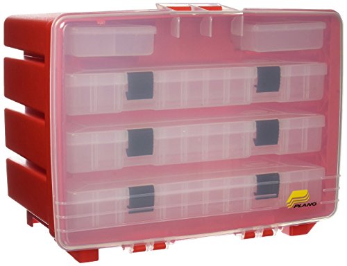 Plano Molding 932001 Portable Stow Away Rack Organizer with Cover, Red