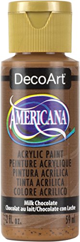 DecoArt Acrylic Paint, 2 Fl Oz (Pack of 1), Milk Chocolate