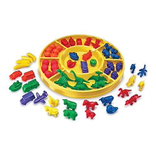 Learning Resources Beginning Sorting Set, Counting & Sorting Skills, 168 Piece Set, Ages 3+