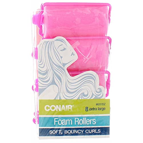 Conair Styling Essentials Foam Rollers Extra Large 61115n