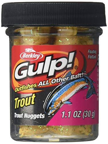 Berkley Gulp! Trout Nuggets , Chunky Cheese , 1-Ounce