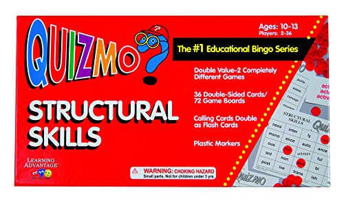 Learning Advantage 8206 QUIZMO Structural Skills