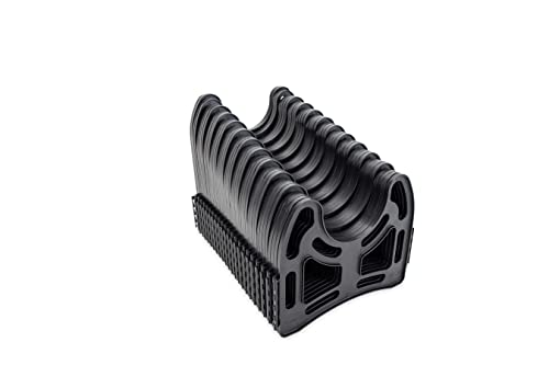 Camco Sidewinder RV Sewer Hose Support | Made from Sturdy Lightweight Plastic | Curve Around Obstacles and Won’t Creep Closed | 20 Feet, Black | (43051) | The Storepaperoomates Retail Market - Fast Affordable Shopping