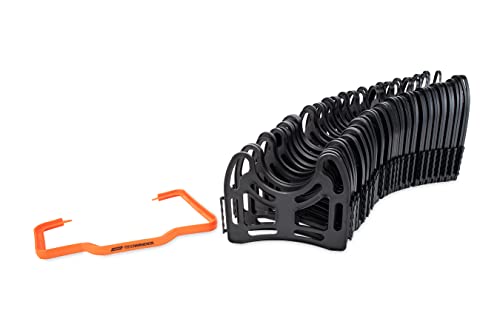 Camco Sidewinder RV Sewer Hose Support | Made from Sturdy Lightweight Plastic | Curve Around Obstacles and Won’t Creep Closed | 20 Feet, Black | (43051) | The Storepaperoomates Retail Market - Fast Affordable Shopping