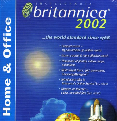 Encyclopedia Britannica 2002: PC Home & Office Edition