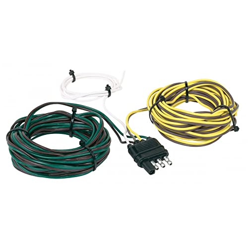 Hopkins Towing Solutions 48245 4 Wire Flat 20′ Trailer End Y-Harness, 20 Feet