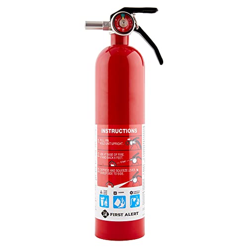 FIRST ALERT Fire Extinguisher, Garage Fire Extinguisher, Red, Garage10 FE10GR
