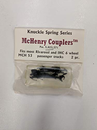 LUCOBE Athearn HO Knuckle Spring Coupler IHC/RIV 6-Wheel 2pr MCH53 HO Parts
