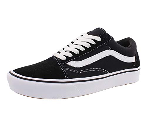 Vans Unisex Old Skool Black/White Skate Shoe 11 Men US