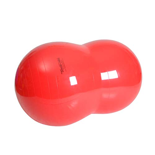 GYMNIC Physio Roll Exercise Ball – Red, 34″ x 52″