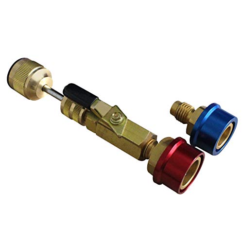 MASTERCOOL (81490) R134A Valve Core Remover Installer, yellow gold, 6.8 inch (for Standard 5mm valve cores only)