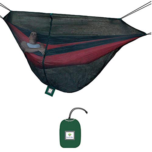 Hammock Bliss Mosquito Net Cocoon -The Ultimate Hammock Bug Net with Insect Proof No See Um Mesh – Make Hammock Camping A Bug Free Experience