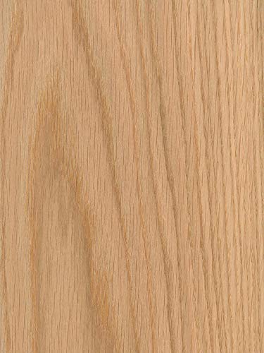 Wood Veneer, Oak, Red Flat Cut, 4 x 8, 10 mil Paper Backer