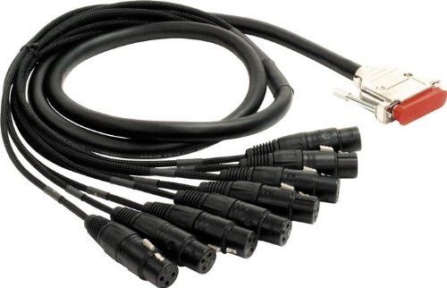 Mogami Gold DB25-XLRF-10 Analog Recorder Cable, 8 Channel, DB25 to XLR-Female, 10 ft.