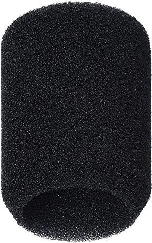 Shure A85WS Black Foam Windscreen for SM85, SM86, SM87A and BETA87A, and BETA87C