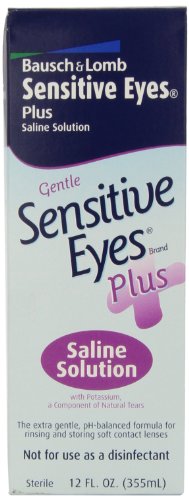 Sensitive Eyes Plus Saline Solution, 12 oz