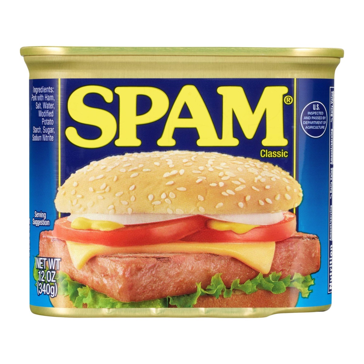 Hormel Spam, Classic, 12 oz | The Storepaperoomates Retail Market - Fast Affordable Shopping