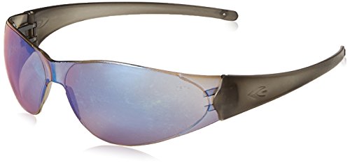MCR Safety CK118 Checkmate Polycarbonate Rainbow Mirror Lens Safety Glasses with Non-Slip Bayonet Temple Sleeve | The Storepaperoomates Retail Market - Fast Affordable Shopping