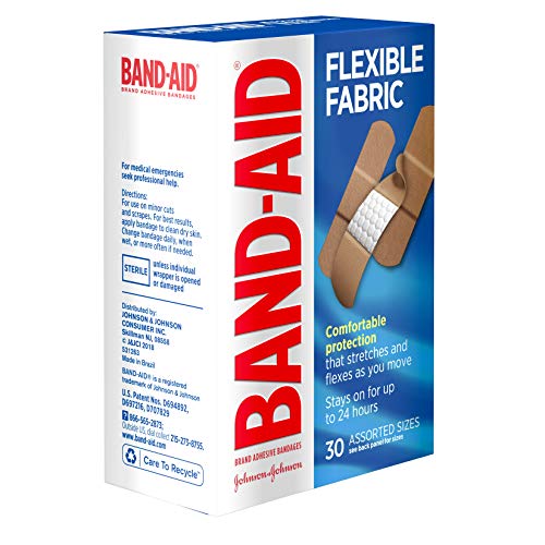 Band-Aid Brand Flexible Fabric Adhesive Bandages for Comfortable Flexible Protection & Wound Care of Minor Cuts & Scrapes, with Quilt-Aid Technology to Cushion Painful Wounds, Assorted Sizes, 30 ct | The Storepaperoomates Retail Market - Fast Affordable Shopping