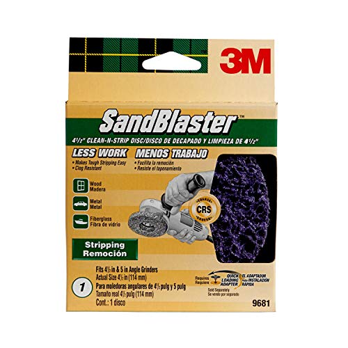 3M SandBlaster Clean-N-Strip Discs, 4.5 in. x 4.5 in.
