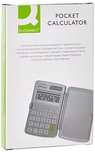 Q Connect Calculator Pocket 8 Digit
