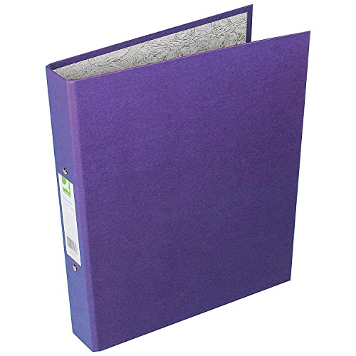 Q CONNECT A4 2 RING BINDER PP PURPLE
