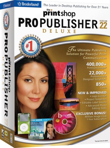 The Print Shop Pro Publisher 22 Deluxe [DVD] [OLD VERSION]