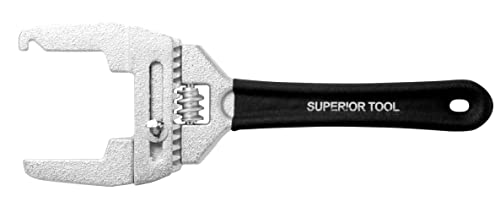Superior Tool 3840 Adjustable Combination Wrench, One Size, Multi