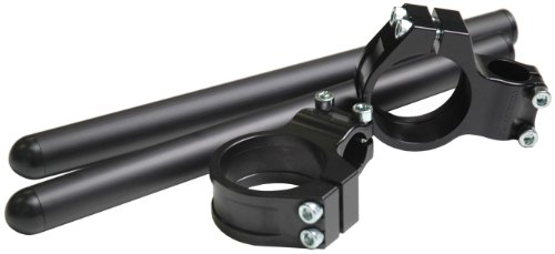 Vortex CL0050K Black 7 Degree Clip-Ons for Motorcycles with 50mm Fork Tube