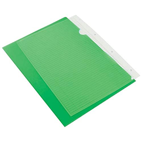 Q Connect A4 Cut Flush Folder – Green (Pack of 100)