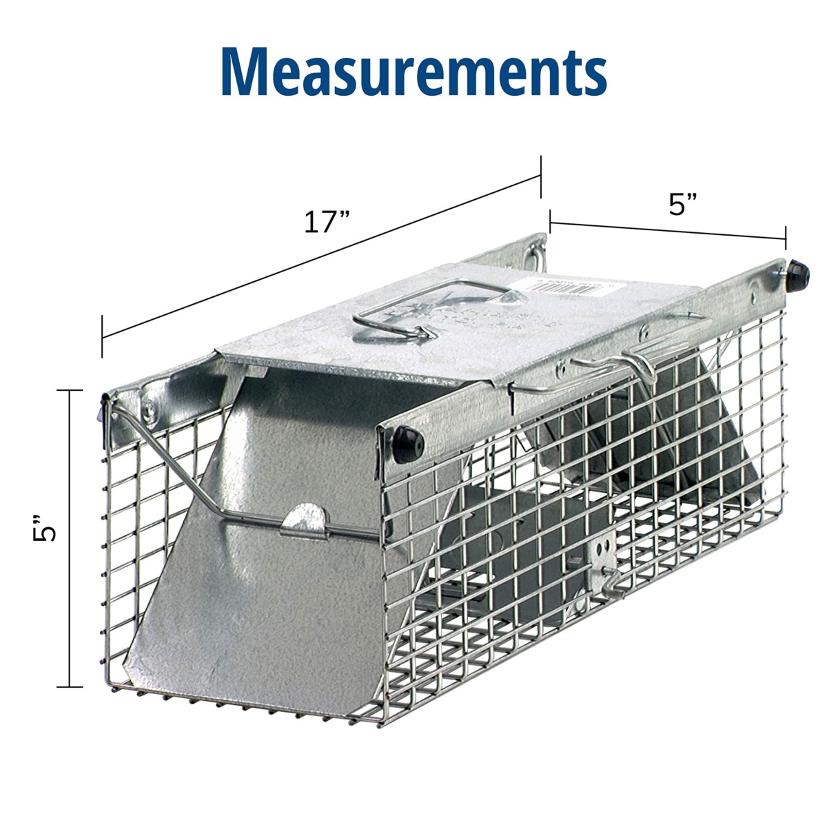 Havahart 1025 Small 2-Door Humane Catch and Release Live Animal Trap for Squirrels, Chipmunks, Rats, Weasels, and Small Animals | The Storepaperoomates Retail Market - Fast Affordable Shopping