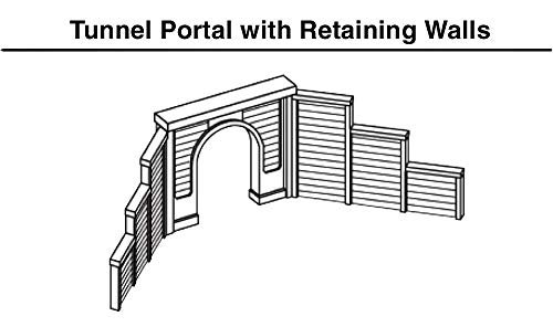 Woodland Scenics N Double Tunnel Portal, Cut Stone (2) | The Storepaperoomates Retail Market - Fast Affordable Shopping
