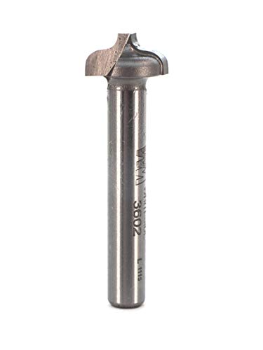 Whiteside Router Bits 3602 Plunge Ogee Bit with 3/32-Inch Radius, 1/8-Inch Small Diameter and 1/2-Inch Large Diameter