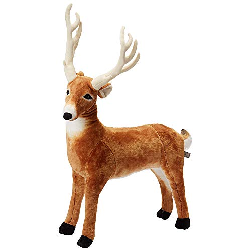 Melissa & Doug Giant Deer – Lifelike Stuffed Animal (over 3 feet long)