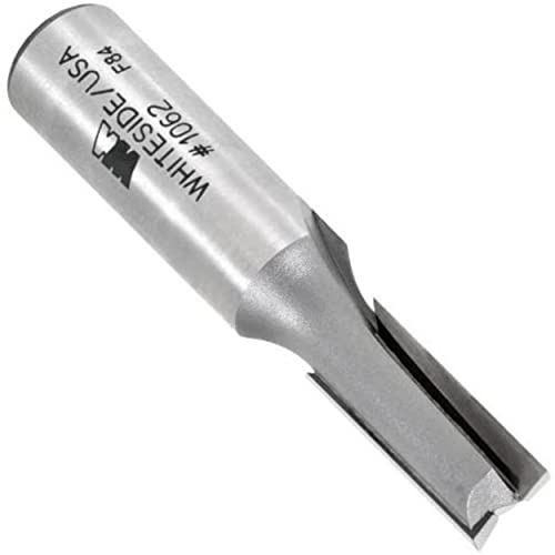 Whiteside Router Bits 1065 Straight Bit with 7/16-Inch Cutting Diameter and 1-1/4-Inch Cutting Length