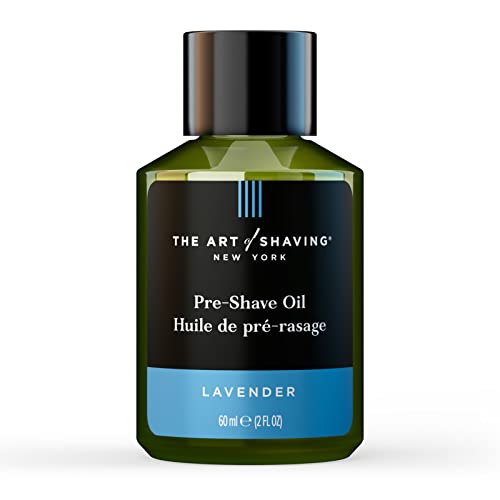 The Art of Shaving Pre Shave Beard Oil for Men, Protects Against Irritation and Razor Burn, Clinically Tested for Sensitive Skin, Lavender, 2 Oz
