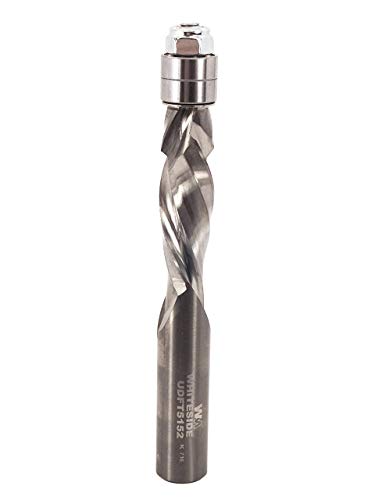 Whiteside Router Bits UDFT5152 Flush Trim Spiral Bit with Up/Down 1/2-Inch Cutting Diameter and 1-1/2-Inch Cutting Length