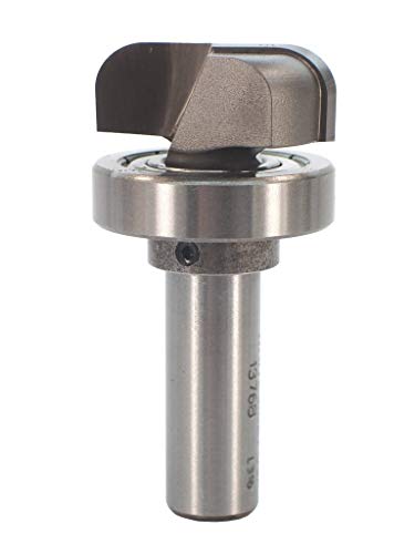 Whiteside Router Bits 1376B Bowl and Tray Bit with 1/4-Inch Radius 1-1/4-Inch Cutting Diameter and 1/2-Inch Cutting Length