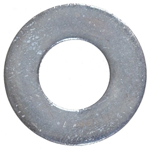 Hillman Hot Dipped Washers, Rust-Resistant, Galvanized Flat Washers, 1/4-Inch, 811070 (100 Pack)