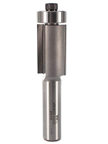 Whiteside Router Bits 2410 Flush Trim Bit with 3/4-Inch Cutting Diameter and 1-1/4-Inch Cutting Length
