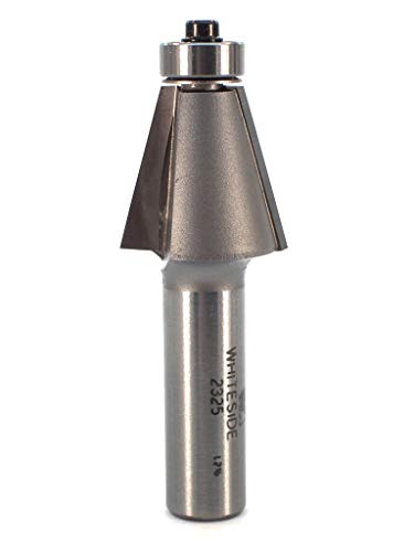 Whiteside Router Bits 2325 Edge Bevel Bit with 15-Degree 1-Inch Cutting Length