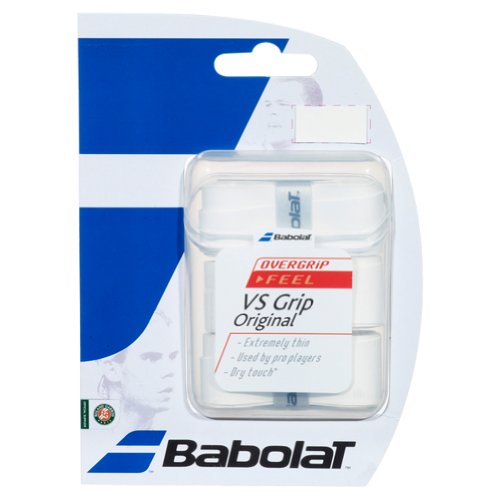 Babolat Pack of 3 VS Original Overgrip (White)